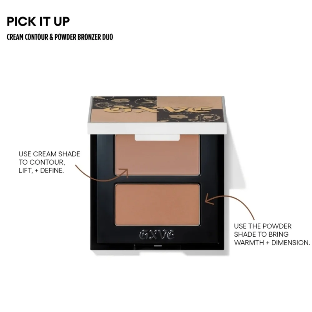 Super Hot GXVE Beauty by Gwen Stefani Pick It Up Contour & Bronzer Duo BNIB